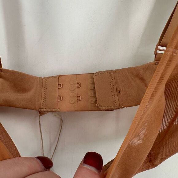 NWT Skims No‎ Show Molded Unlined Demi Bra 34A $58 Clay Tan - Picture 5 of 10
